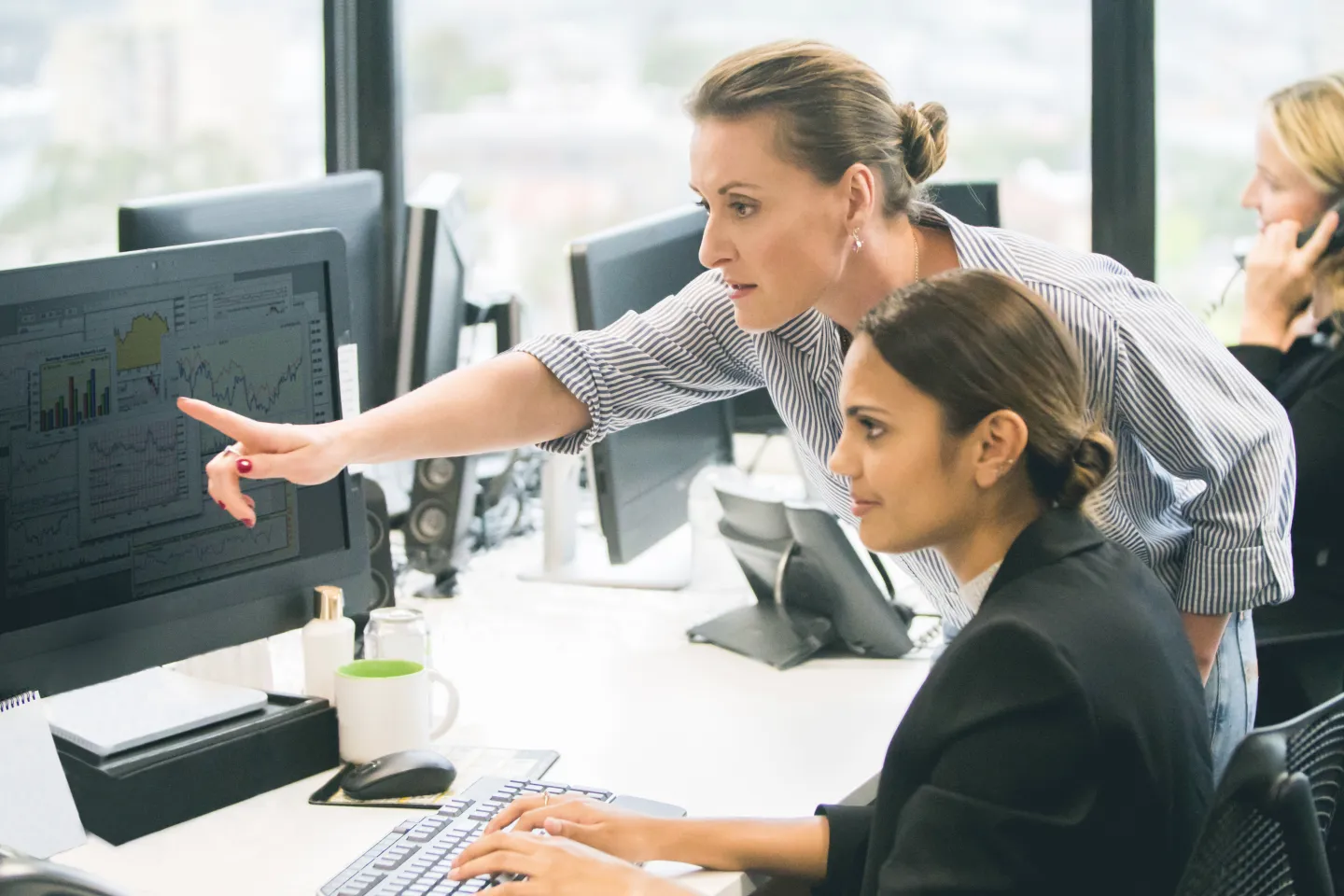woman helping woman